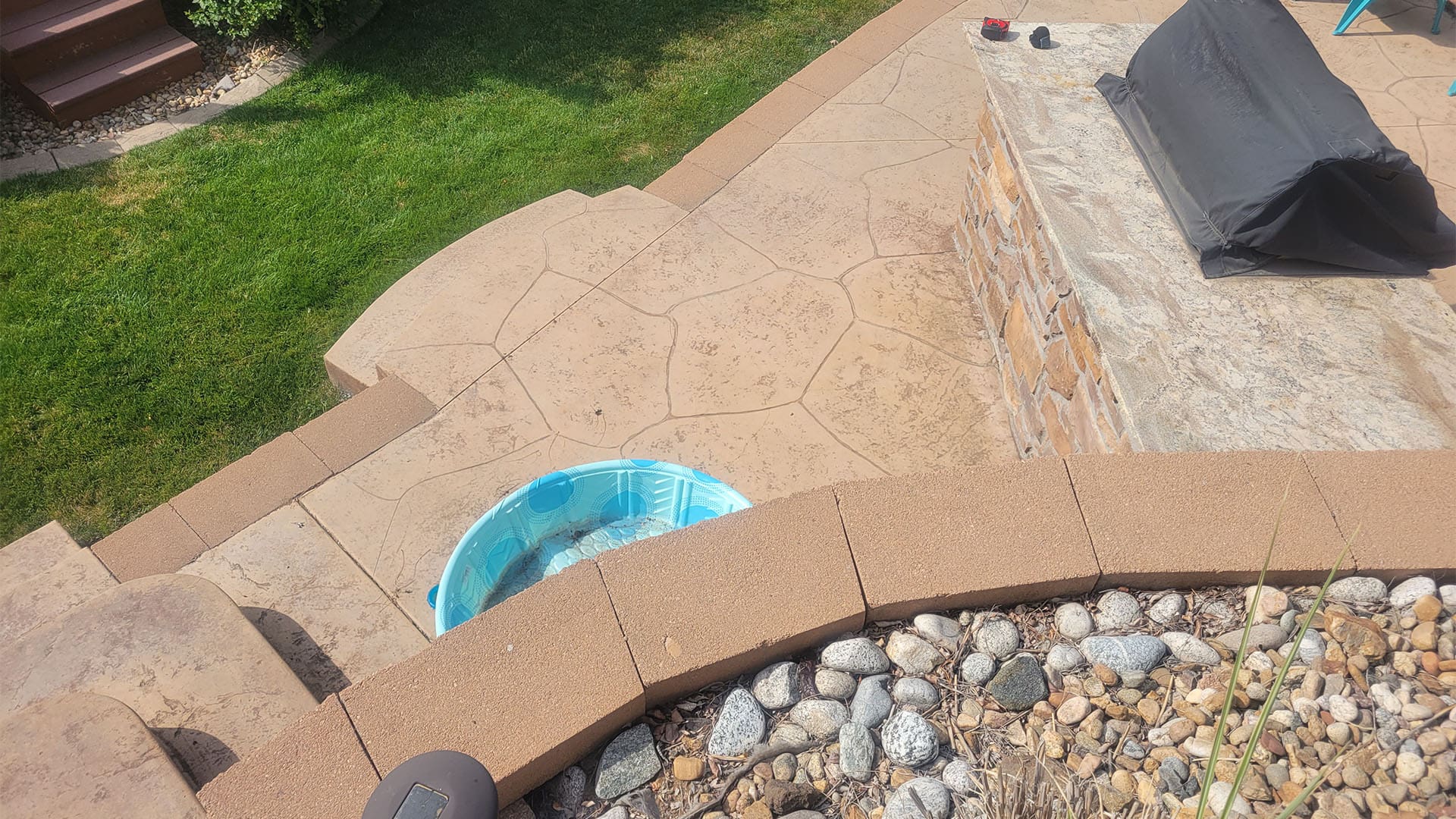 Whole Home Remodel Lakewood patio cover construction Before