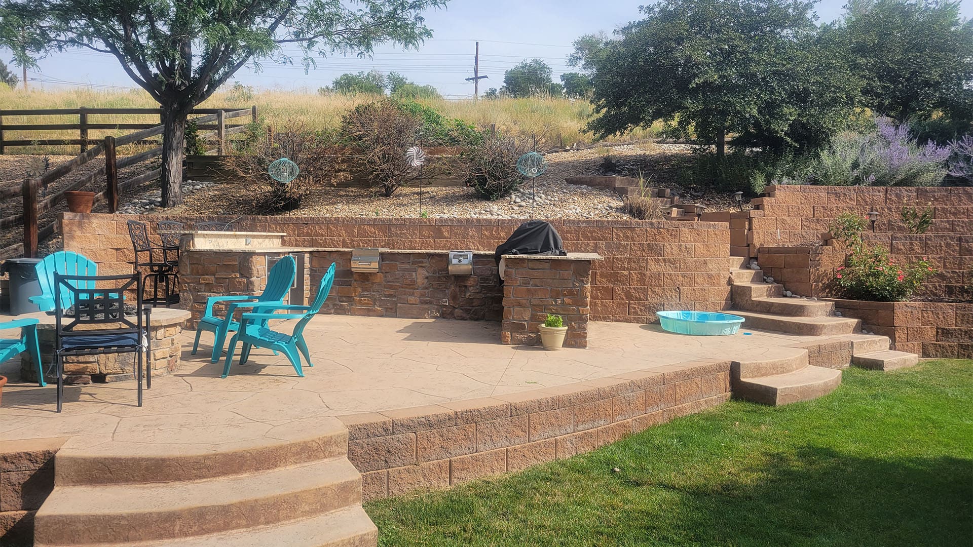 Whole Home Remodel Lakewood patio cover construction Before