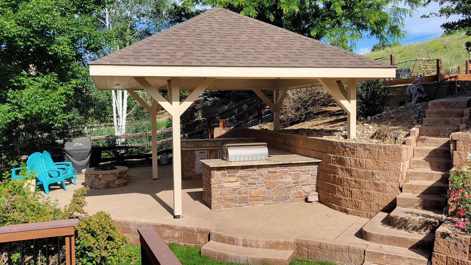 Lakewood patio cover construction